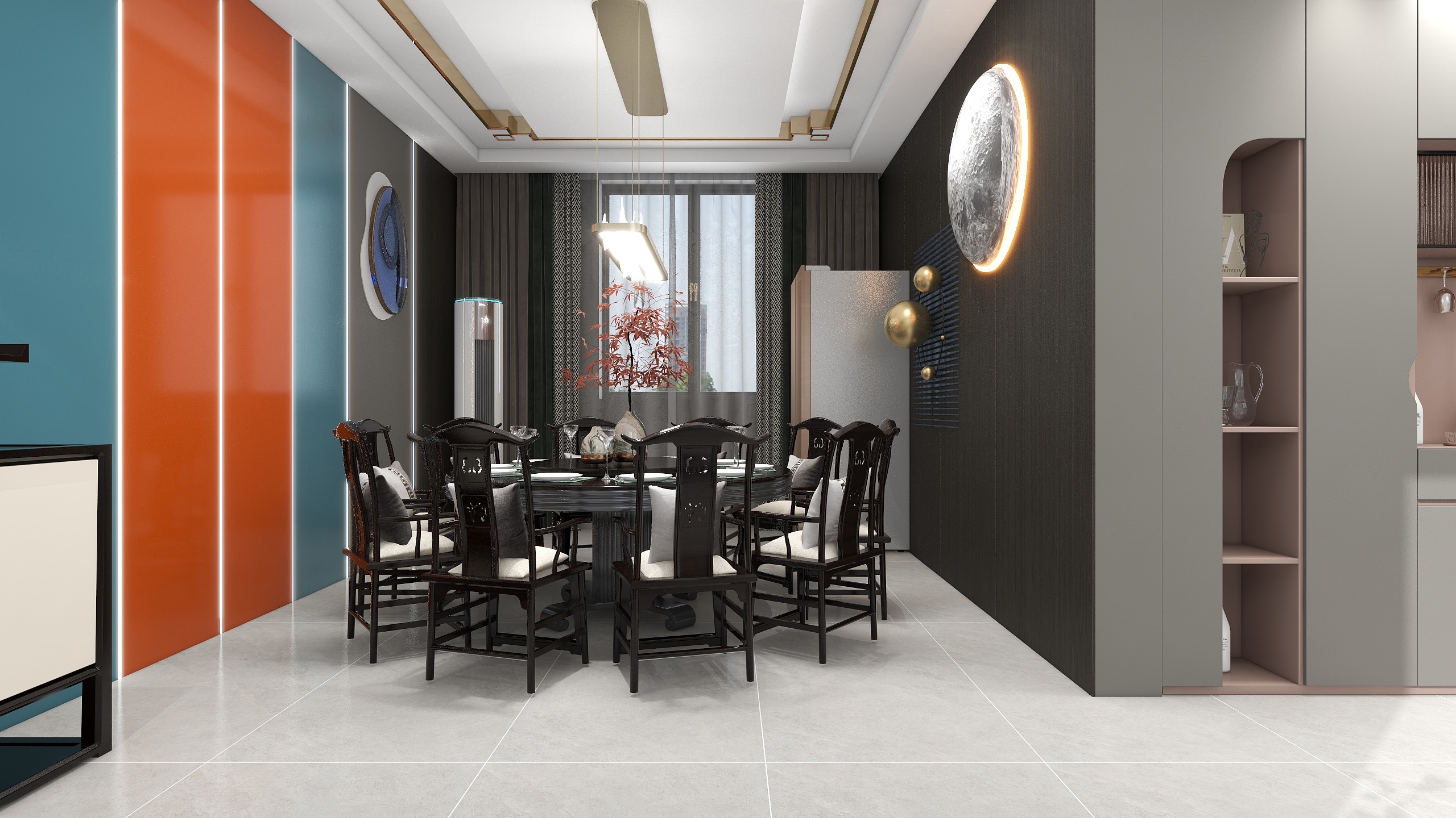 王瑛-汪家河自建房现代简约140㎡2室-装修设计方案