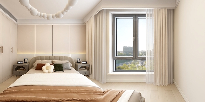 张文-绿地崴廉-- 法式奶油风-副本-装修设计方案