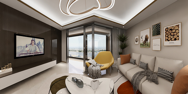 zhu_Designer-大发熙悦澜庭1栋102-105㎡-装修设计方案