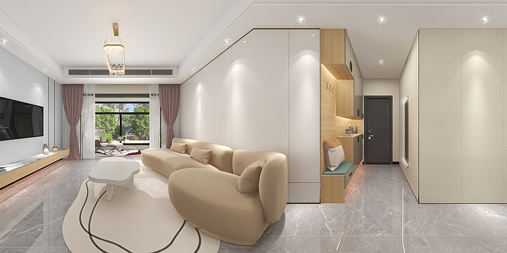 水下城堡-豪润新都-装修设计方案