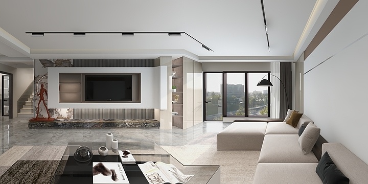 破万军-（现代）德百别墅-装修设计方案