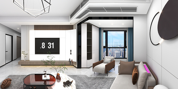 子木设计li-金悦华府二期93㎡1室-20230131-装修设计方案