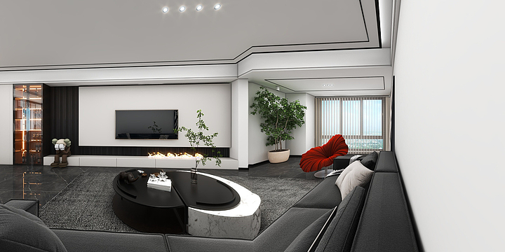 南一设计师小赵姐-中恒国际17栋1号132 吴哥-装修设计方案