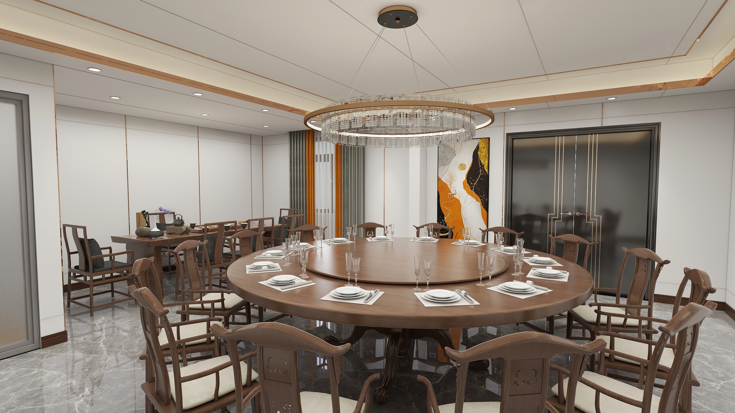 丸苓ID-罗岗市场套房-装修设计方案