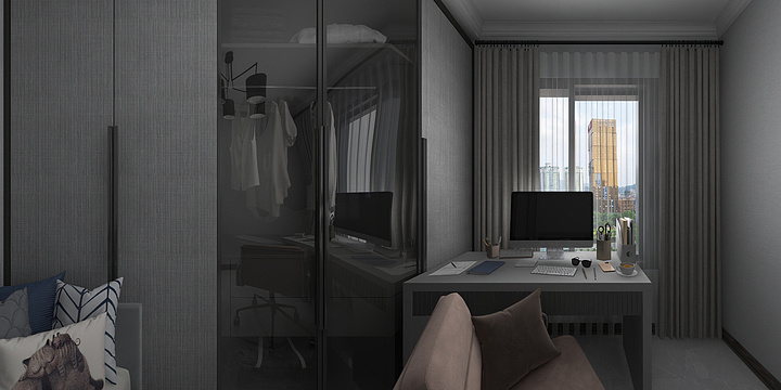 夔牛装饰设计-西郡英华8-2005方案-装修设计方案