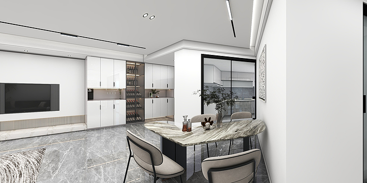 南一设计师小赵姐-云湾7-6-3  99.7-装修设计方案