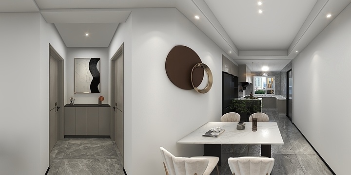 丹东嘉恒装饰装修有限公司-金枫裕墅32号楼204室参考效果图制作-装修设计方案