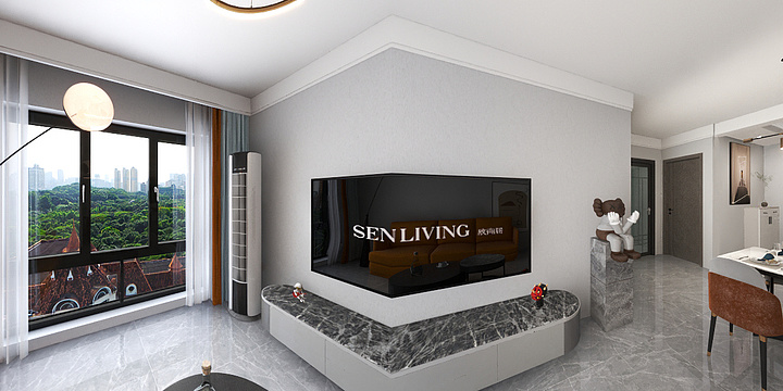 茗雨设计-北小营乔女士-装修设计方案