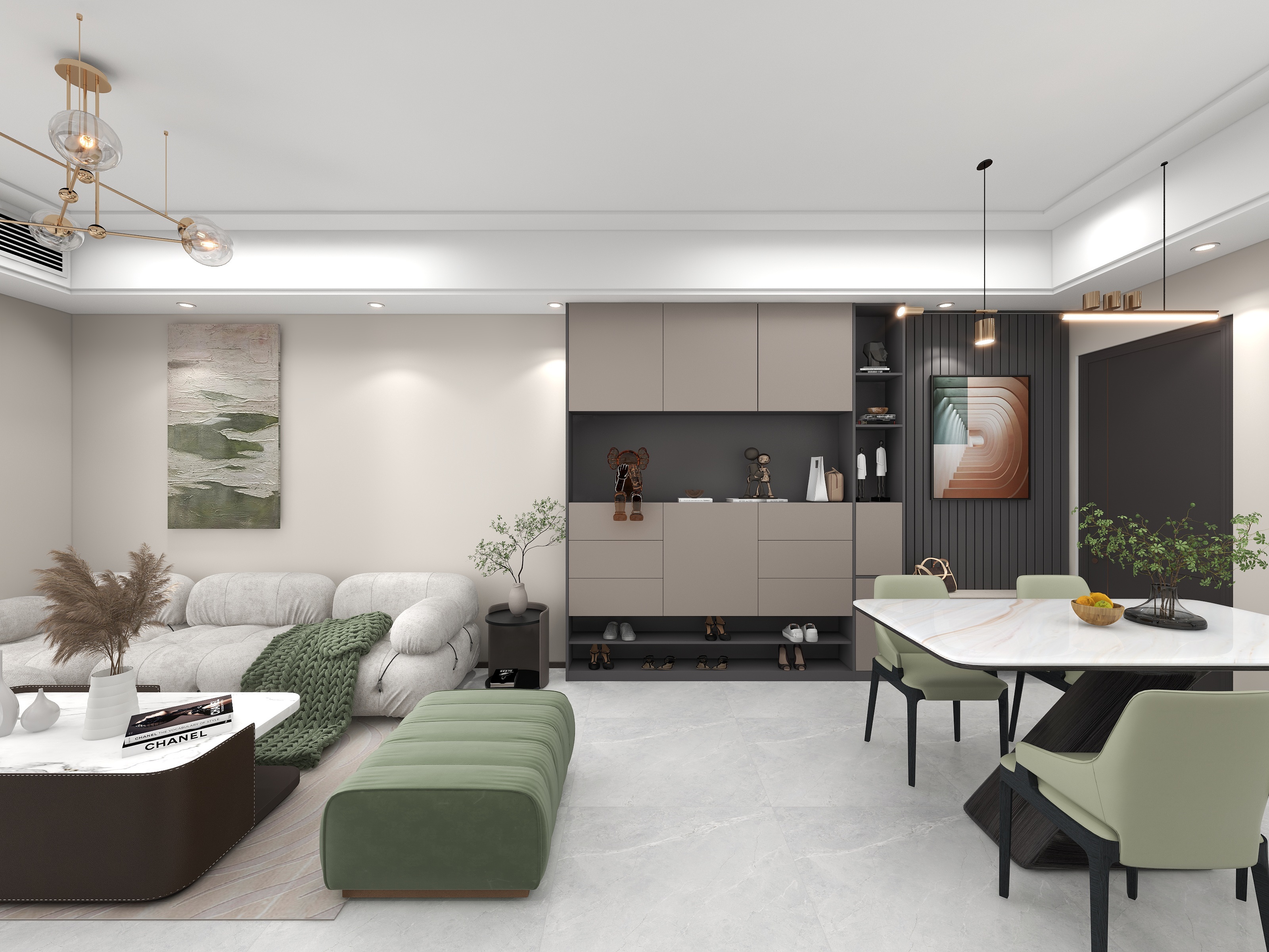 卞青艳-江与城95A2-装修设计方案