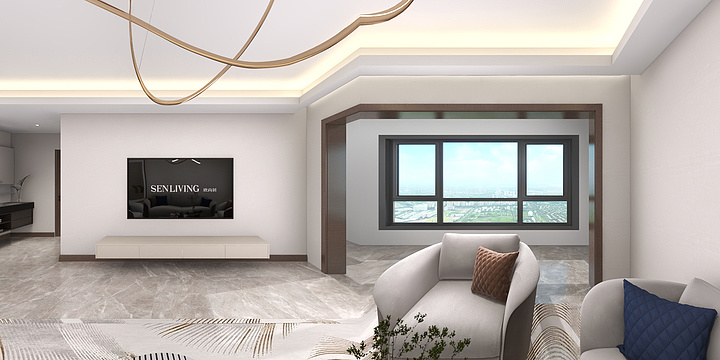 言语设计师-万科城1-2-1602-装修设计方案