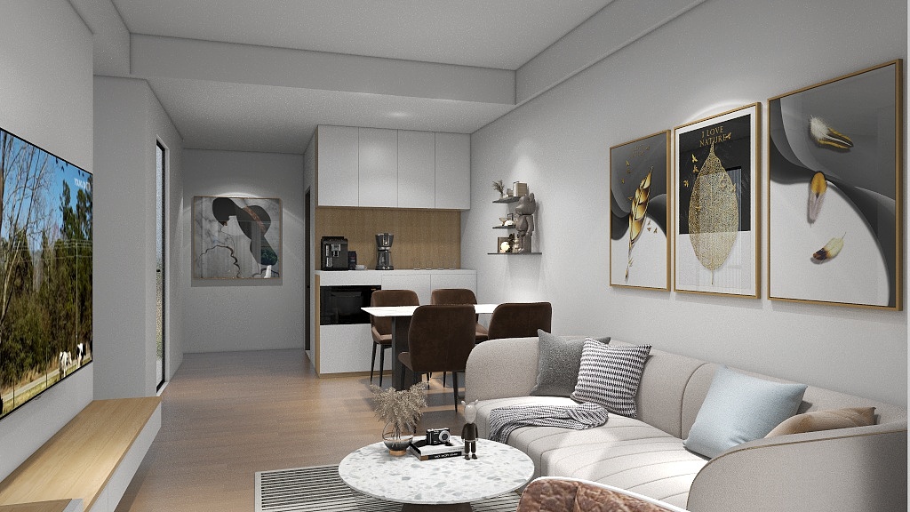 陆昌华个人工作室-上实海上菁英10-20385平米-装修设计方案