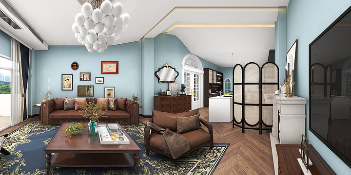 深蓝设计常远-12.30天使舞者-装修设计方案