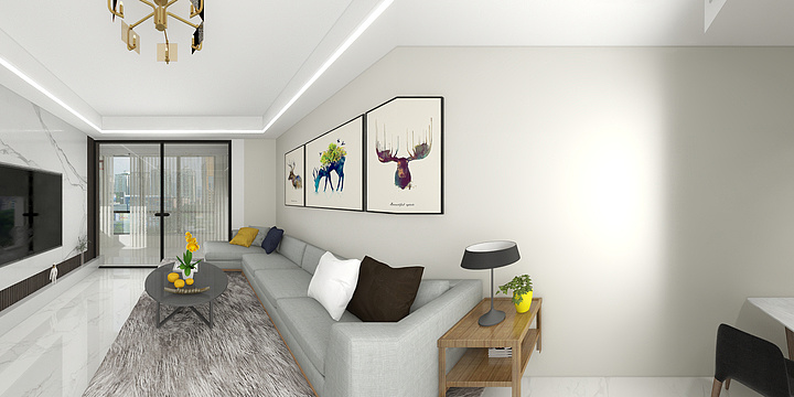 圣巢筑家-祥云大院高层东户-装修设计方案