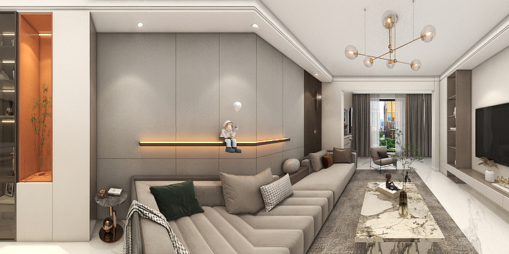 竹子老师-龙腾世家-装修设计方案