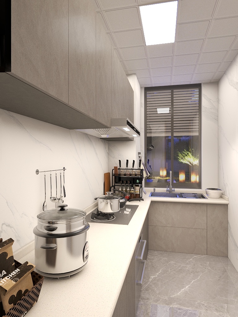 丁丁叮叮当-保利东湾86㎡2室-装修设计方案