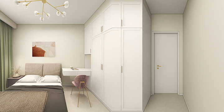 梦久空间设计-徐公桥魏先生现代简约-装修设计方案