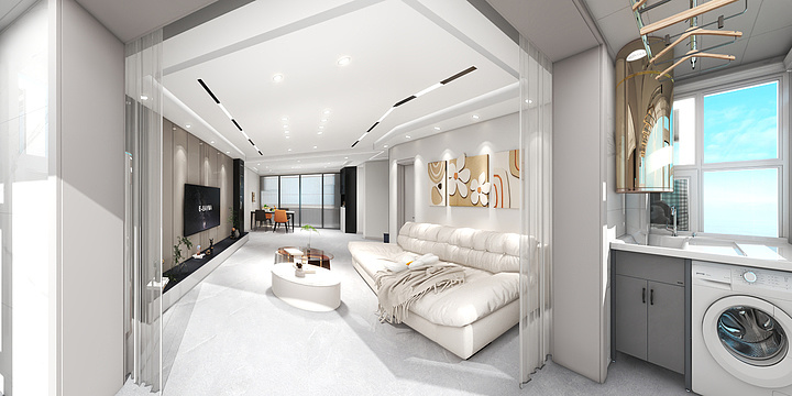 肆壹零-盛世魏都14-1-4西-装修设计方案