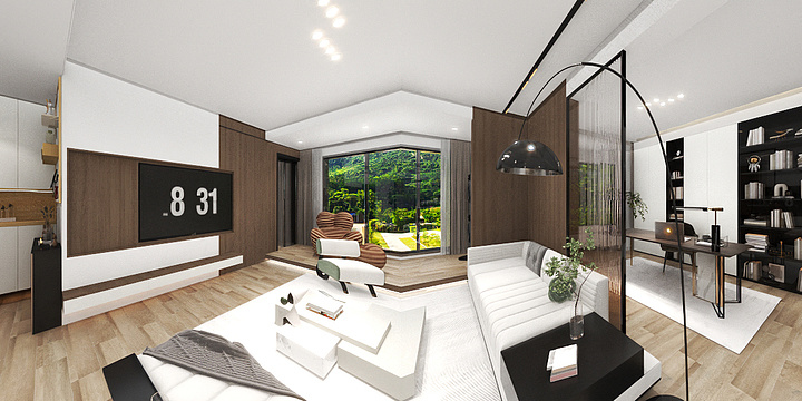 室内001-1.06一店突然心动的竹马-装修设计方案