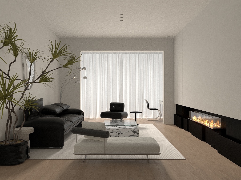 我不是YY-保利国际广场123㎡4室装修效果图