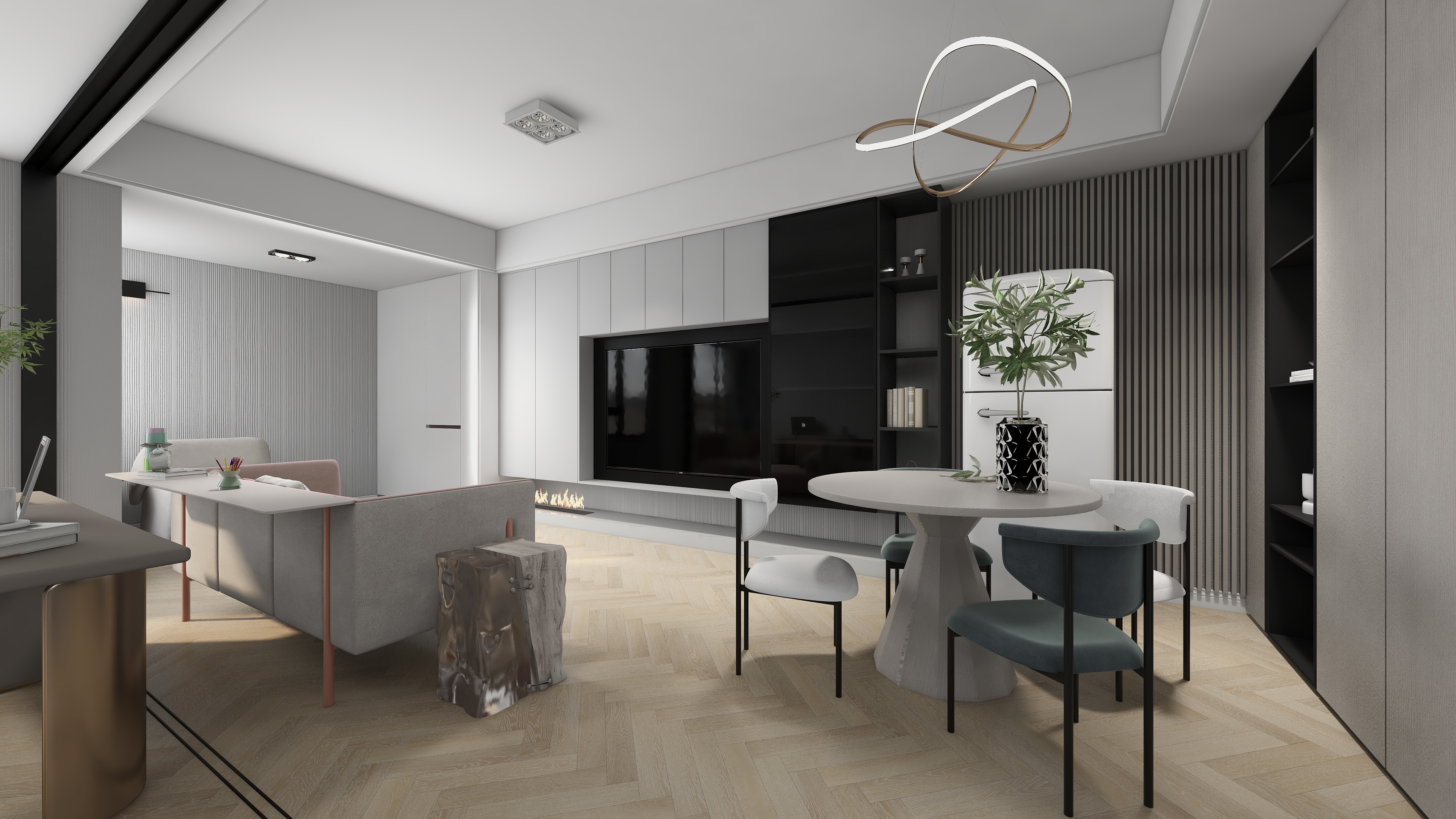 KLA林-硬装专业等级考核户型-副本-副本2-装修设计方案