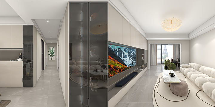 全屋整装邓贤宏-名泉苑1-1804-装修设计方案