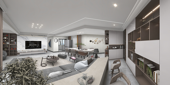 李文森-149㎡4室-装修设计方案