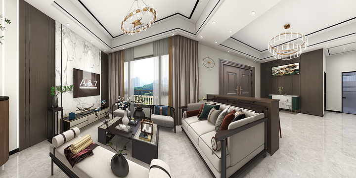 笔杆文艺-双河自建别墅-装修设计方案