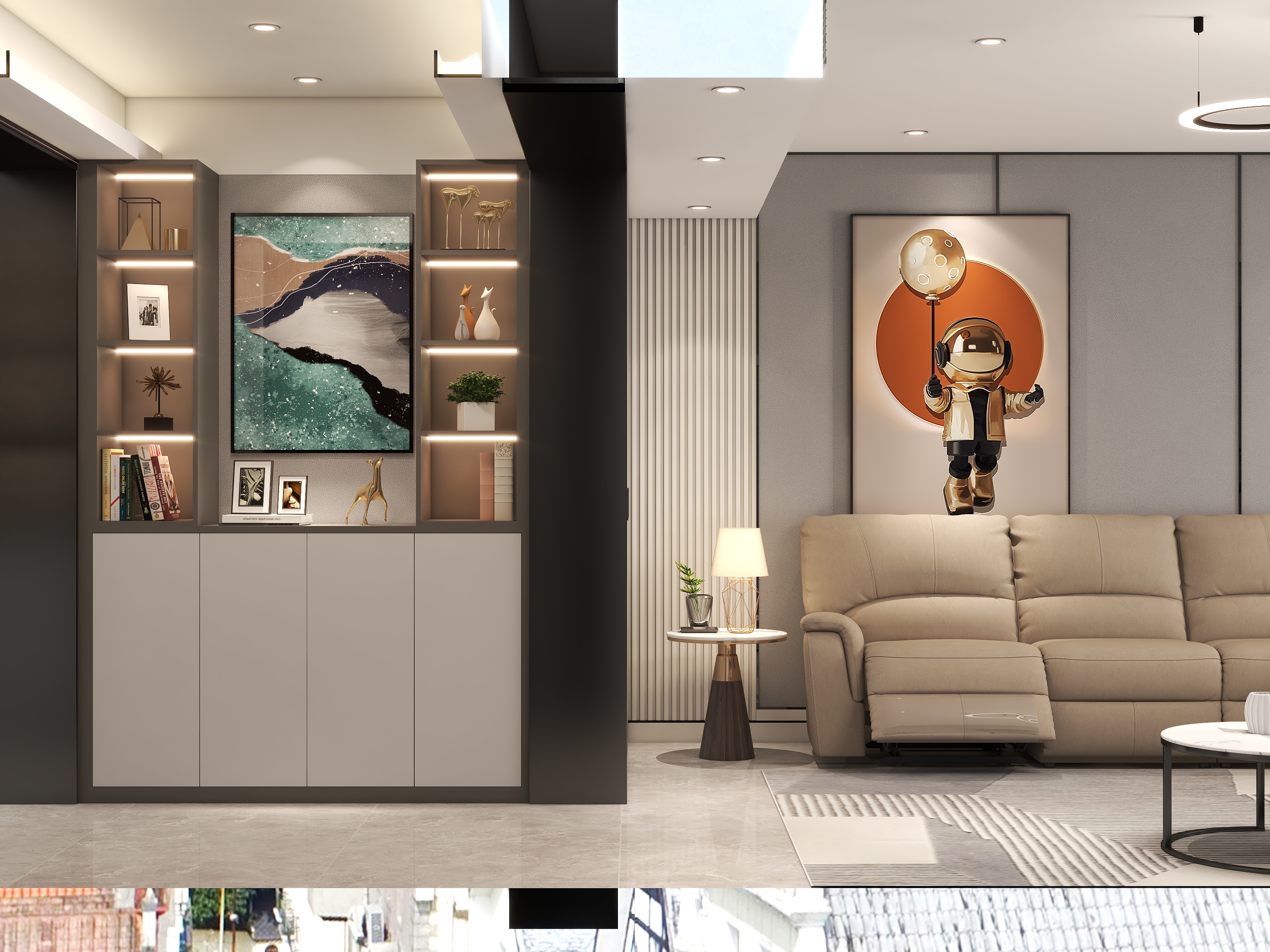 小老弟Sgzv-鹿溪樾府曹先生户型-装修设计方案