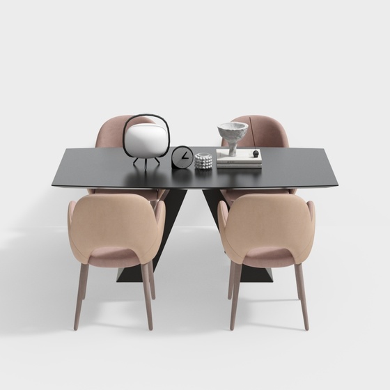 Modern Dining Table And Chair Set