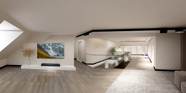 风水设计师王设计-颐滨  242502    140平米-装修设计方案