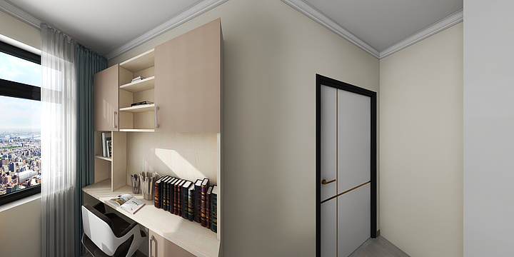 悦安装饰.设计-福乐苑2-802-装修设计方案