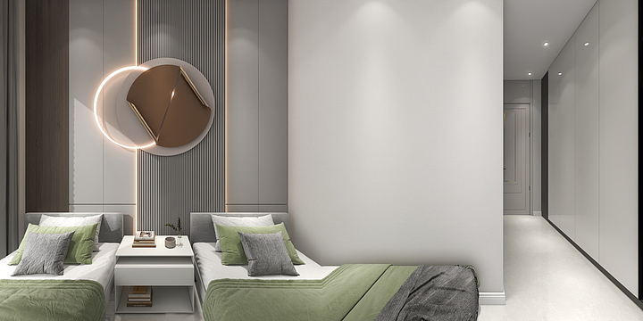 莱森尼尔全屋定制-芳草湖2楼-装修设计方案