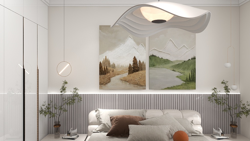 润乾装饰-合生J+D户型110㎡-装修设计方案