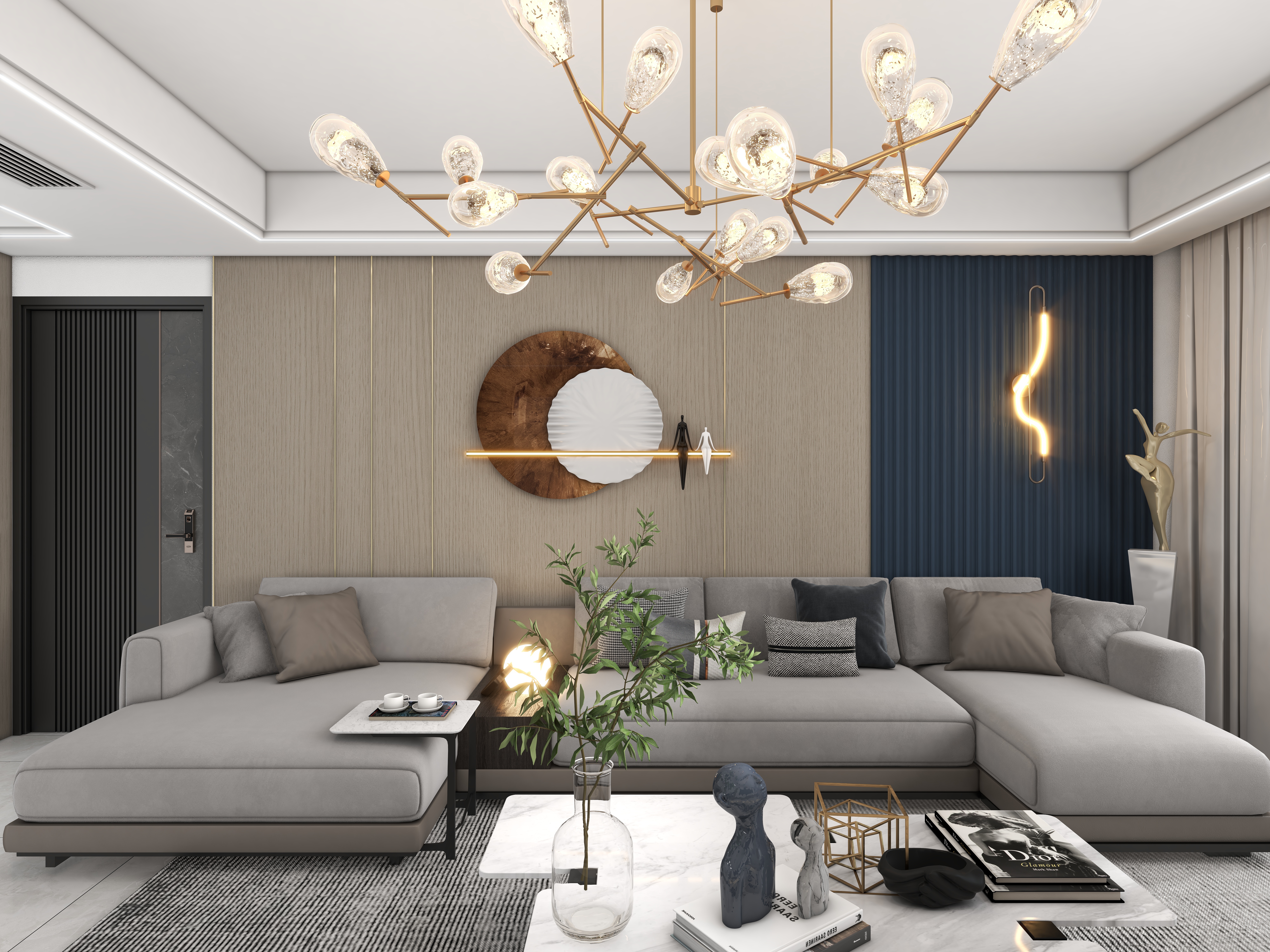 名字很重要1-天悦府现代简约130-装修设计方案