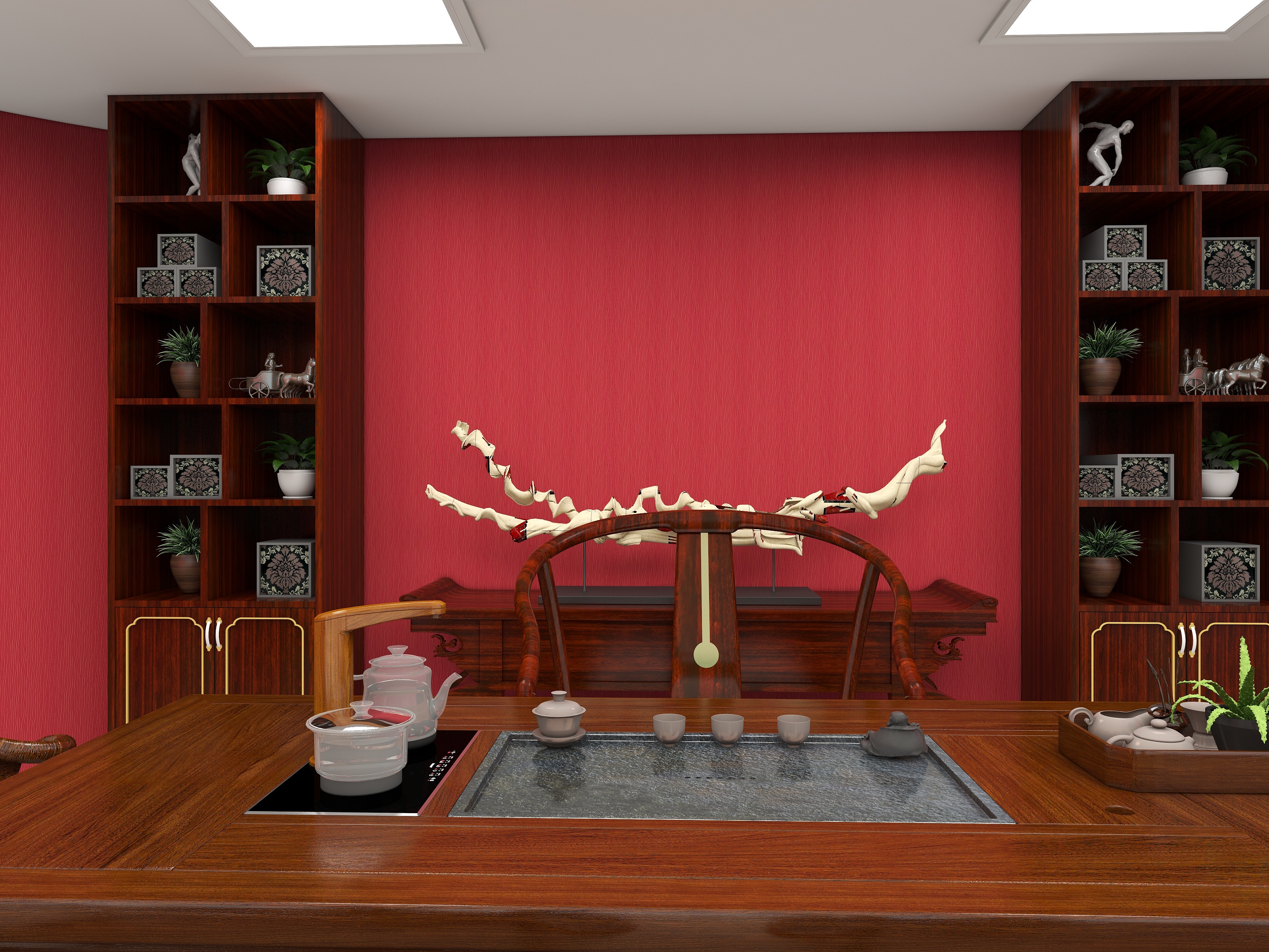 designer_单-地下停车场改造的新中式-装修设计方案