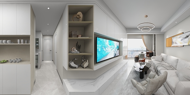 L俊哥-锦绣山河3-1502 周小姐雅居-装修设计方案