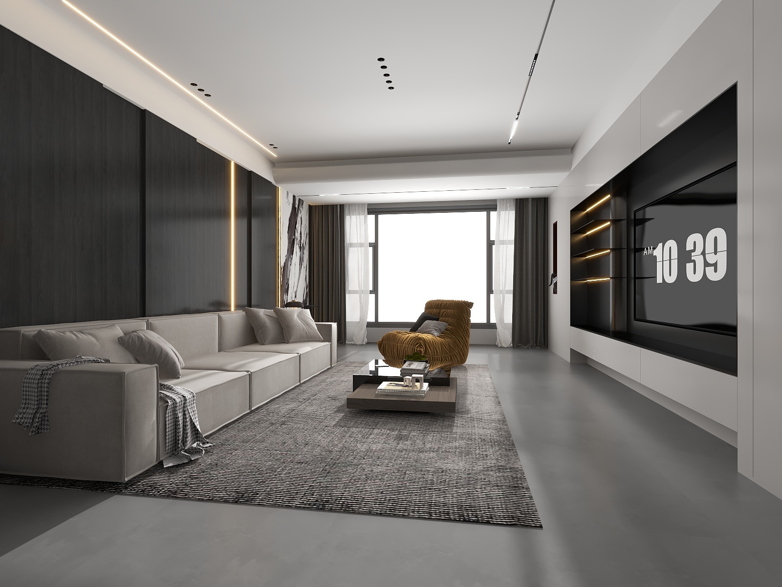 全屋定制全案设计师-现代极简-装修设计方案