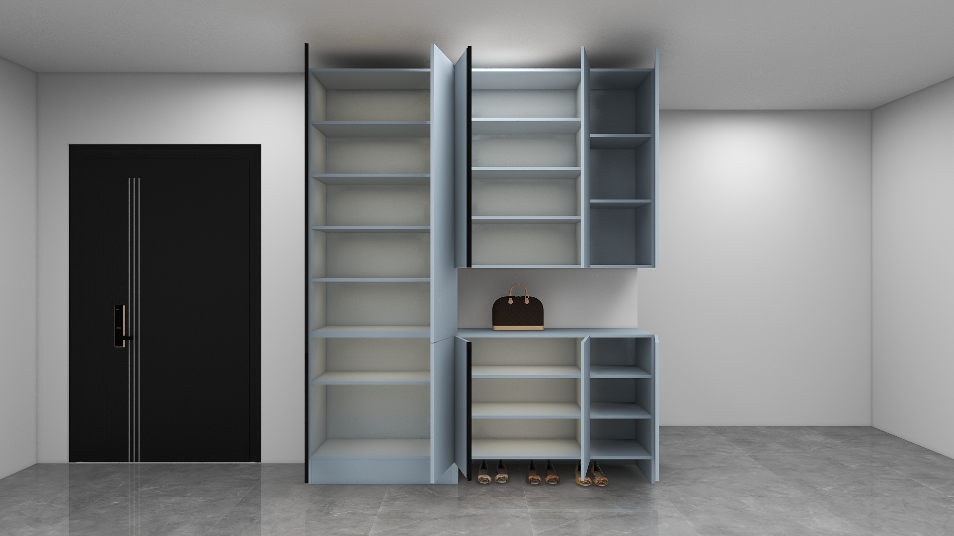 欧格橱柜-盘锦鞋柜-装修设计方案