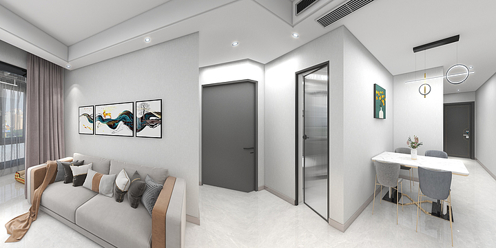 好仁装饰-梅亭佳园65平11乙604室-装修设计方案