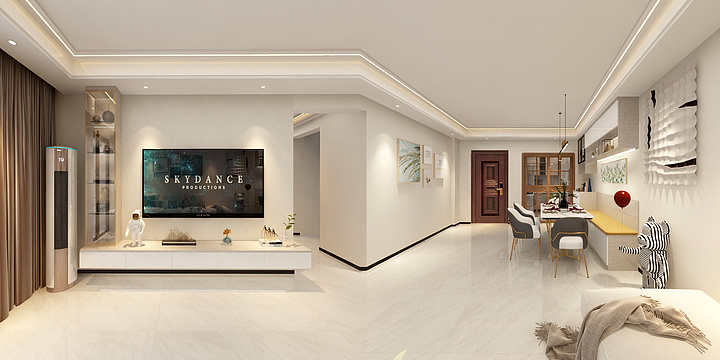 杜新泳-华附碧桂园二期33栋3303设计方案-装修设计方案