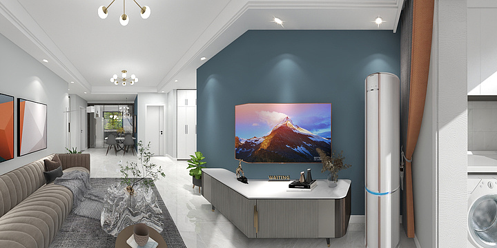 360VR效果呈现-官山花园  360效果-装修设计方案