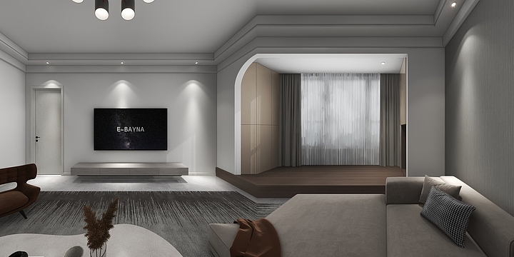 柒壹空间设计阿Q-泰和府-装修设计方案