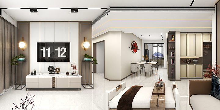 仟禧设计装饰阿浩-泰和府2号楼-装修设计方案