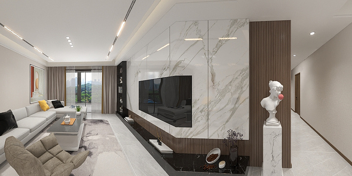 曹先生Design-复地公园城邦-装修设计方案