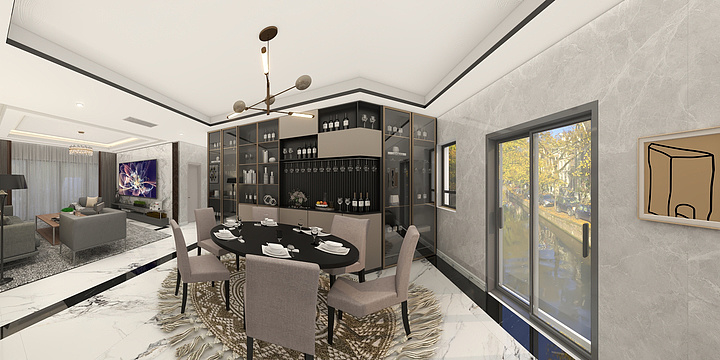 衣柜橱柜罗工-四房两厅两卫-装修设计方案