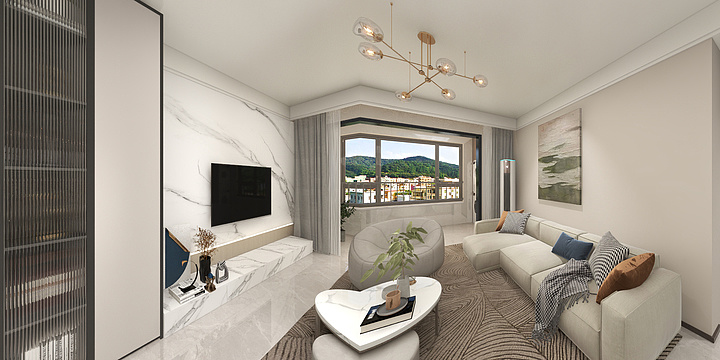 设计师张彩龙-萬合名著-装修设计方案