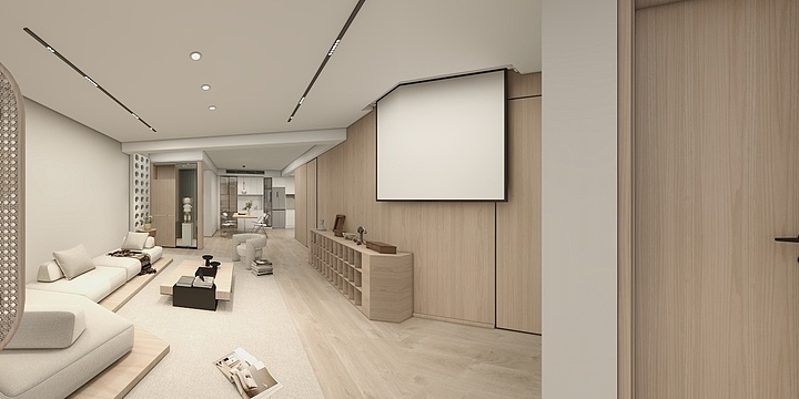 全景效果图案例--联业公寓-装修设计方案