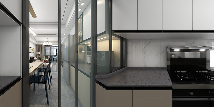 水共山石高端设计-海信公园里-轻奢-装修设计方案