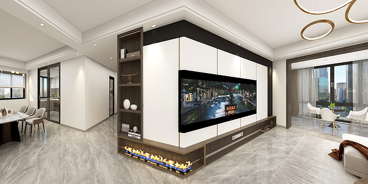 王某人设计师-容州1号B2-118现代-装修设计方案