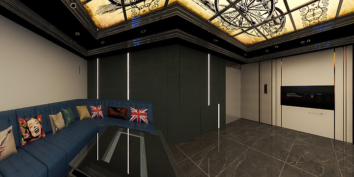 装潢设计预算师项目经理人-杨浦国和路麦都KTV装修方案-装修设计方案